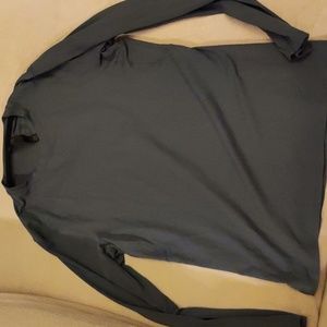 Lululemon Men's XS slate Long sleeve shirt